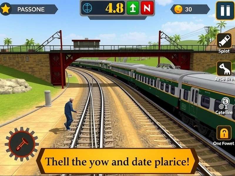 Indian Rail Quest Game Screenshot